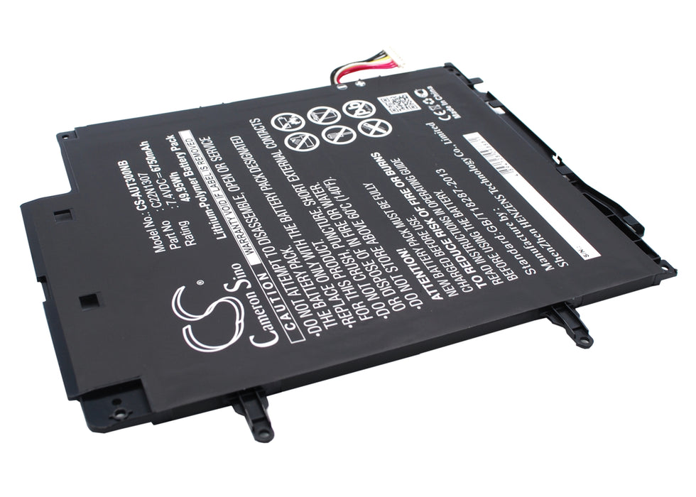 CS-AUT300NB : Battery for Asus Transformer Book T300, Transformer Book T300L, Transformer Book T300LA and others - Replaces Asus C22N1307, 0B200-00570000