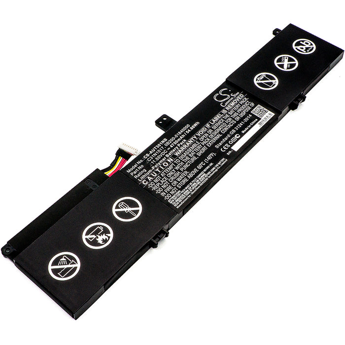 CS-AUT301NB : Battery for Asus Q304ua, TP301, TP301U and others - Replaces Asus C31N1517, 0B200-01840000, 0B200-01840100 and others