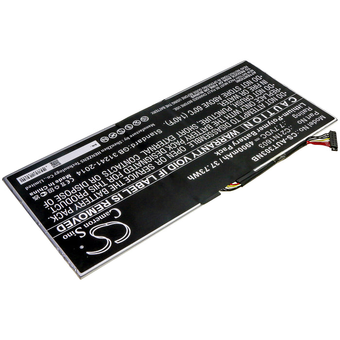 CS-AUT303NB : Battery for Asus T303UA-GN053T, T304UA-BC011R, T304UA-GN048T and others - Replaces Asus 0B200-02100100, 0B200-02100200, 0B200-02100300 and others