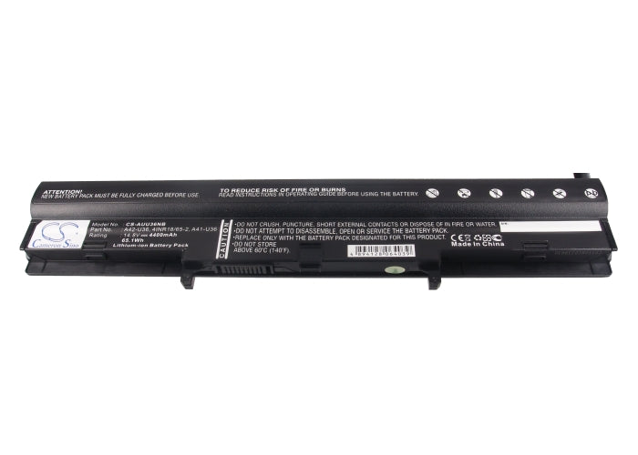 CS-AUU36NB : Battery for Asus U36SD, U36SD-DH51, U36SD-A1 and others - Replaces Asus A42-U36, 4INR18/65-2, 4INR18/65 and others