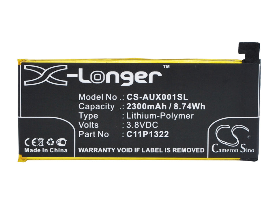 CS-AUX001SL : Battery for Asus ZenFone X, T00D, ZenFone S and others - Replaces Asus C11P1322