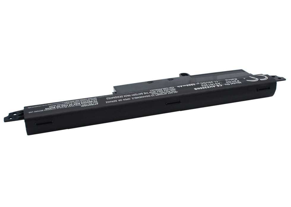 CS-AUX200NB : Battery for Asus VivoBook X200CA, VivoBook F200CA, VivoBook X200MA and others - Replaces Asus A31N1302, 1566-6868, 0B110-00240100E and others