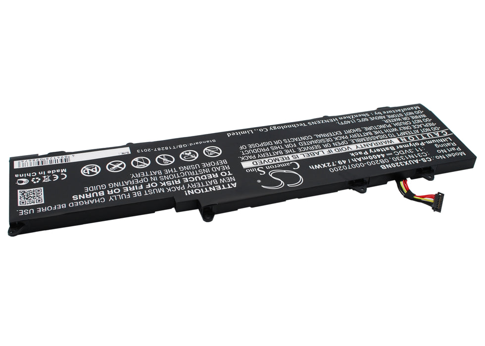 CS-AUX320NB : Battery for Asus Zenbook UX32LN, Zenbook UX32LA, Zenbook UX32LN-R4040H and others - Replaces Asus C31N1330, 0B200-00070200