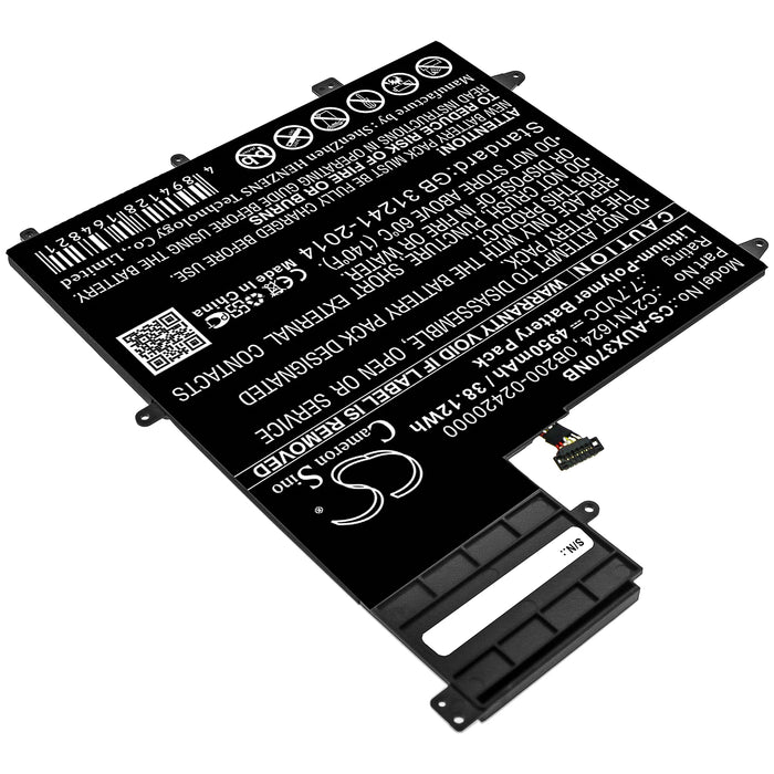 CS-AUX370NB : Battery for Asus ZenBook Flip S UX370UA-C4061T, ZenBook Flip S UX370UA-C4202T, ZenBook Flip S UX370UA-C4219T and others - Replaces Asus C21N1624, 0B200-02420000