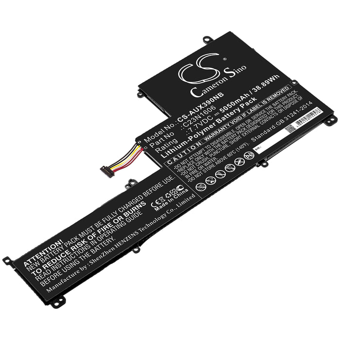 CS-AUX390NB : Battery for Asus Zenbook 3, UX390UA, UX390 and others - Replaces Asus C23N1606, 0B200-02210000, 0B200-02210100 and others