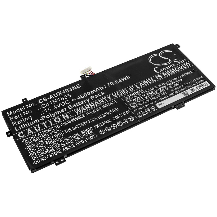 CS-AUX403NB : Battery for Asus VivoBook 14 X403FA-EB123T, I403FA-2C, X403FA-EB011T and others - Replaces Asus C41N1825, 0B200-03250000