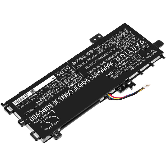 CS-AUX412NB : Battery for Asus VivoBook 14 X412UA-EK184T, VivoBook 14 X412UB-EB039T, VivoBook 15 F512FL-EJ054T and others - Replaces Asus C21N1818, C21N1818-1, 0B200-03190800 and others