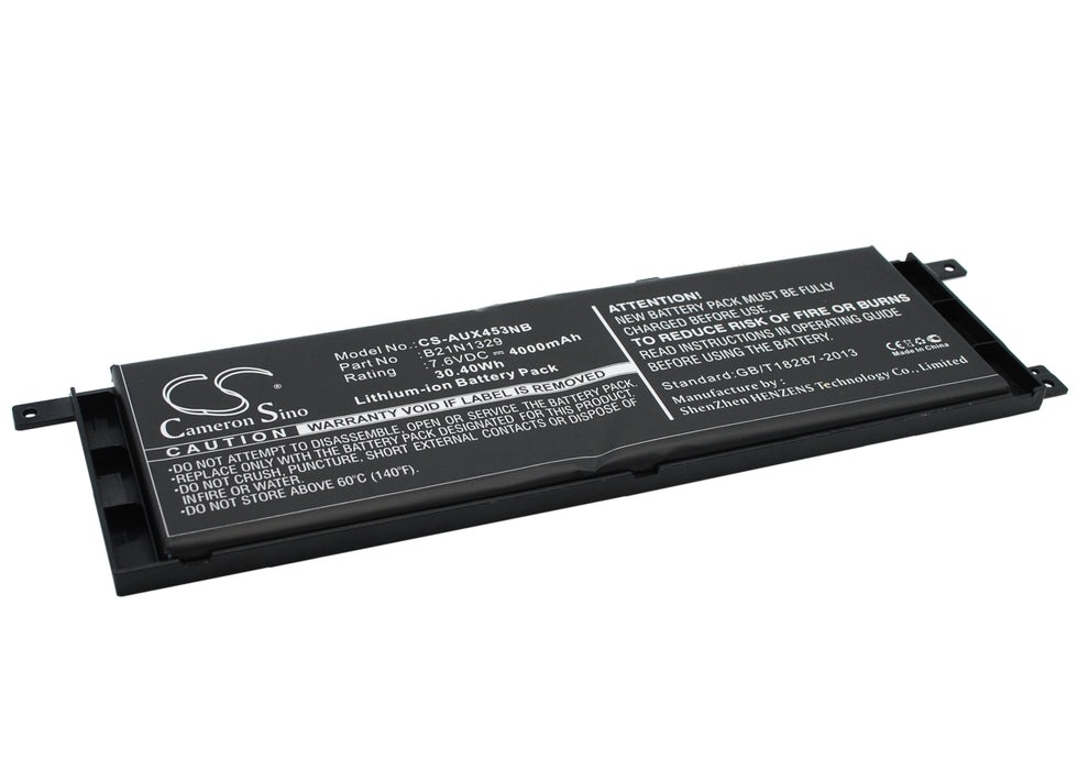 CS-AUX453NB : Battery for Asus X453, X453MA, X453MA-0122CN3530 and others - Replaces Asus B21N1329, 0B200-00840000, 0B200-00840100 and others