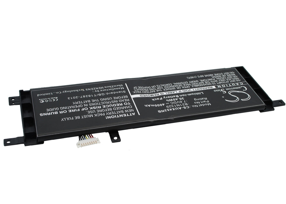 CS-AUX453NB : Battery for Asus X453, X453MA, X453MA-0122CN3530 and others - Replaces Asus B21N1329, 0B200-00840000, 0B200-00840100 and others