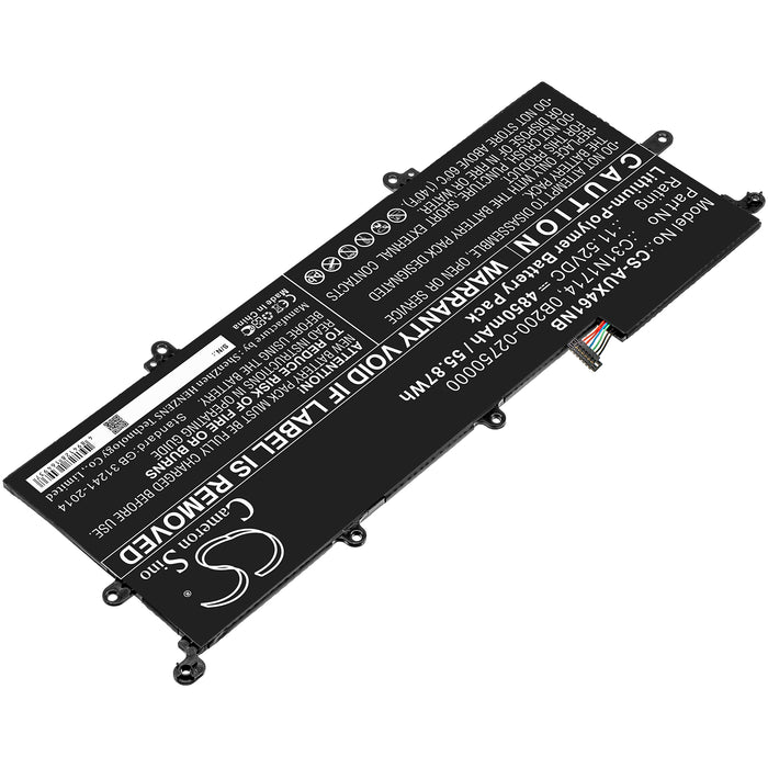 CS-AUX461NB : Battery for Asus ZenBook Flip 14 UX461UA-M00540, UX461FN-1C, ZenBook Flip UX461UA-E1087R and others - Replaces Asus C31N1714, 0B200-02750000