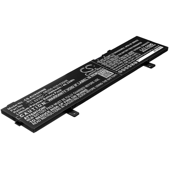 CS-AUX505NB : Battery for Asus VivoBook 15 X505B, VivoBook 15 X505Z, VivoBook 15 F505Z and others - Replaces Asus B31N1631, 0B200-02510200E