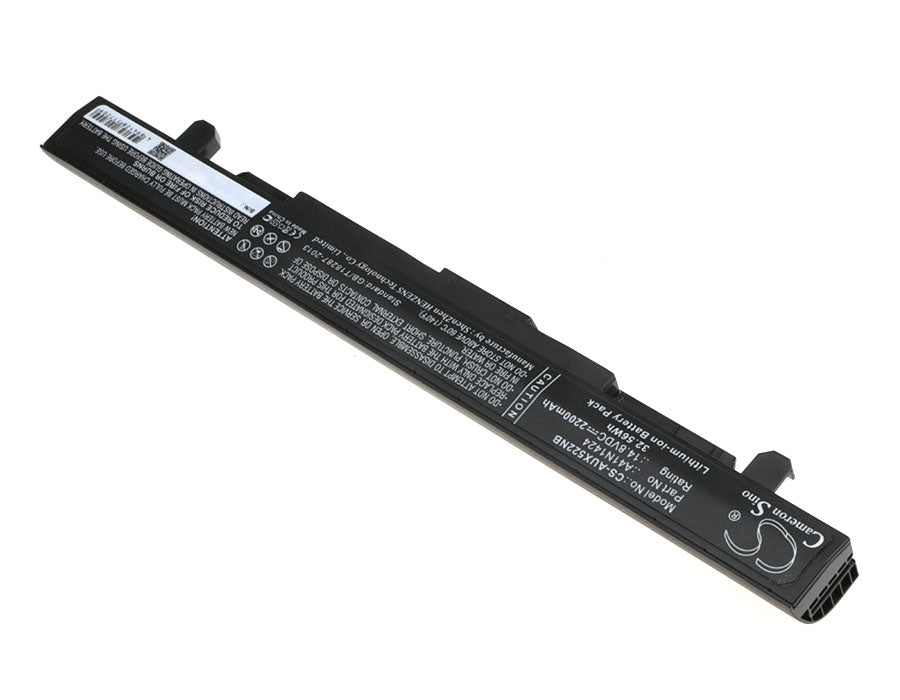 CS-AUX522NB : Battery for Asus FX-PLUS, GL552, GL552J and others - Replaces Asus A41N1424