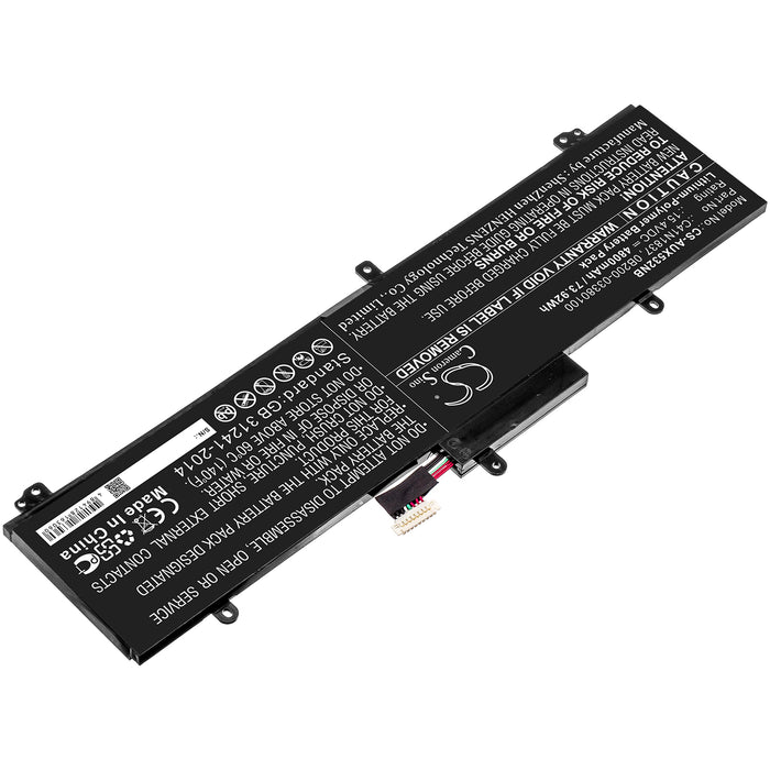 CS-AUX532NB : Battery for Asus GX532GV, ROG Zephyrus G15 GA502IU-AL011T, ROG ZEPHYRUS S15 GX502LXS-HF047T and others - Replaces Asus C41N1837, 0B200-03380100