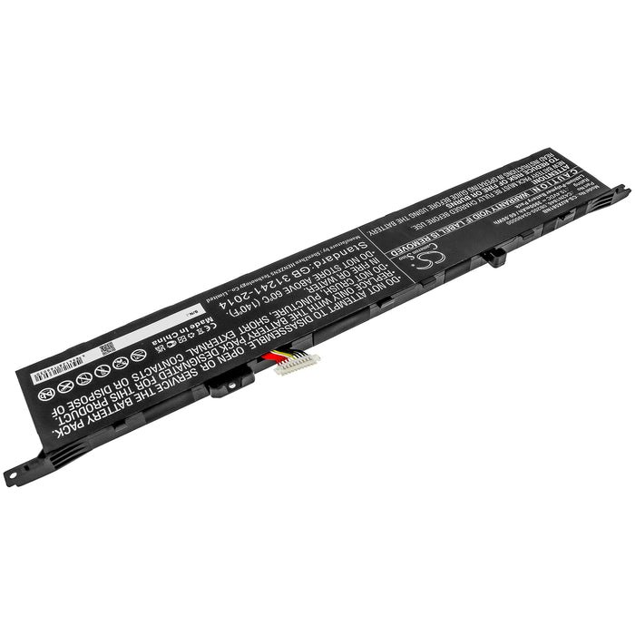 CS-AUX581NB : Battery for Asus ZenBook Pro Duo UX581GV-H2004T, ZenBook Pro Duo UX581GV-H2001T, ZenBook Pro Duo UX581GV-H2037T and others - Replaces Asus C42N1846, 0B200-03490000