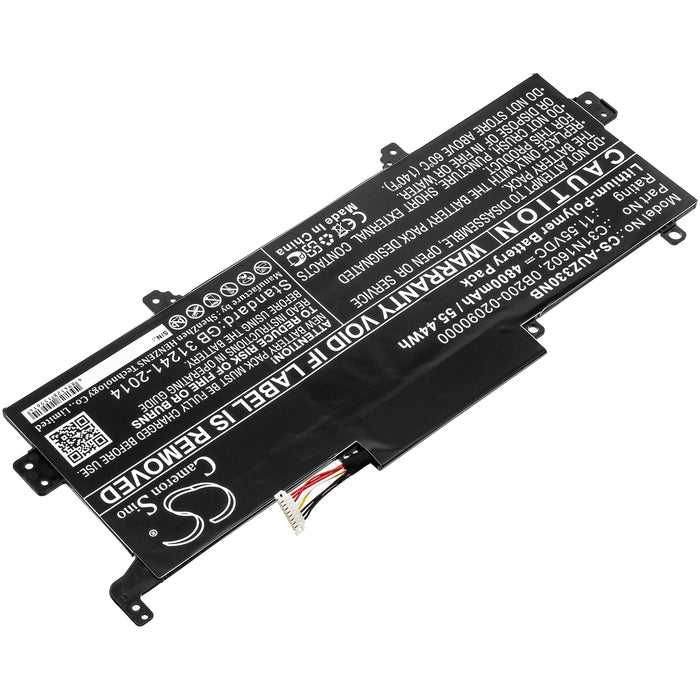 CS-AUZ330NB : Battery for Asus Zenbook UX330UA-FB161T, Zenbook UX330UA-GL192, Zenbook UX330UA-FB019T and others - Replaces Asus C31N1602, 0B200-02090000