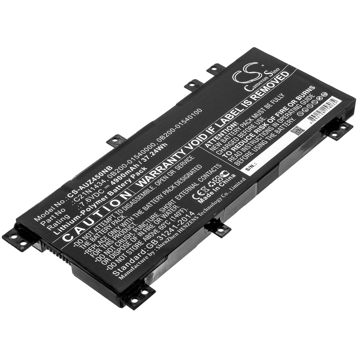 CS-AUZ450NB : Battery for Asus Z450LA-WX006T, Z450UA, Z550MA-1A and others - Replaces Asus C21N1434, 0B200-01540000, 0B200-01540100