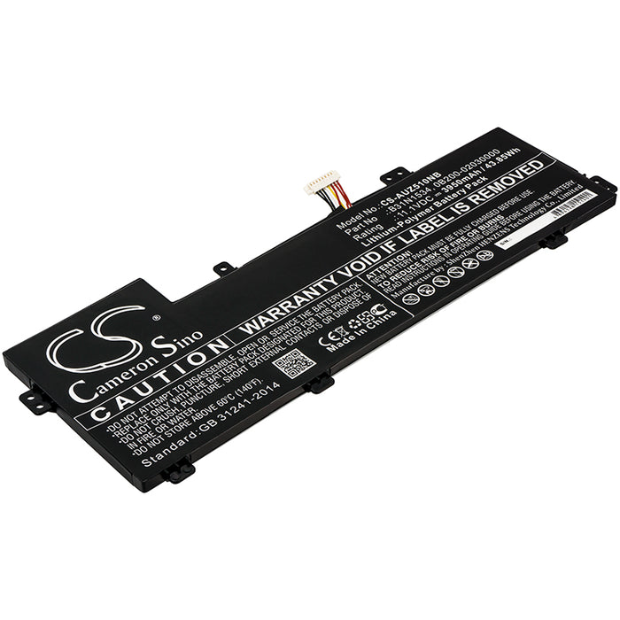 CS-AUZ510NB : Battery for Asus Zenbook UX510UW, UX510UW-1A, UX510UW-RB71 and others - Replaces Asus B31N1534, 0B200-02030000