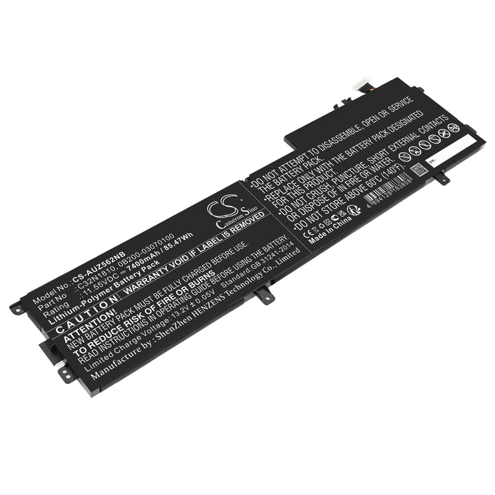 CS-AUZ562NB : Battery for Asus ZenBook Flip 15 UX562FD-2G, ZenBook Flip 15 UX562, ZenBook Flip 15 UX562FN and others - Replaces Asus C32N1810, 0B200-03070100