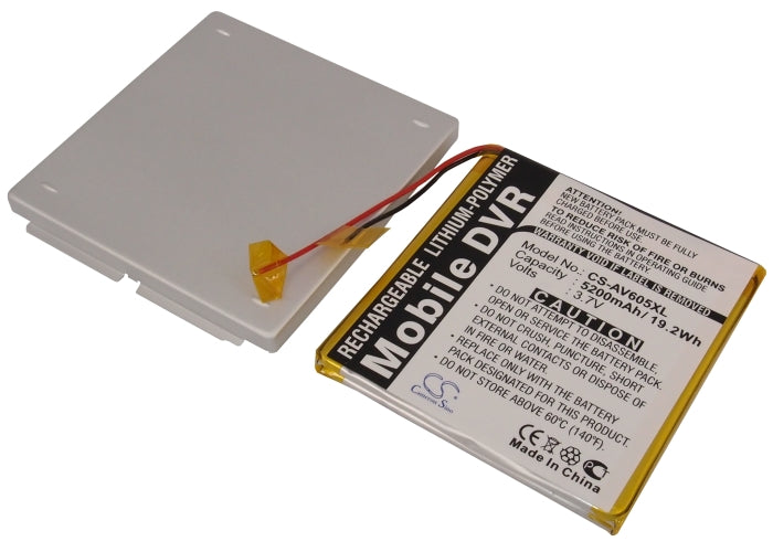 CS-AV605XL : Battery for Archos AV605 120GB, AV605 Wifi 120GB