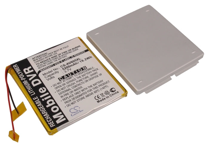 CS-AV605XL : Battery for Archos AV605 120GB, AV605 Wifi 120GB