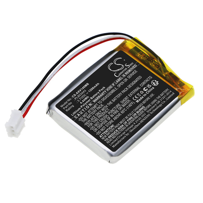 CS-AXV140MB : Battery for Axvue Video Monitor 140 - Replaces Axvue PL803443