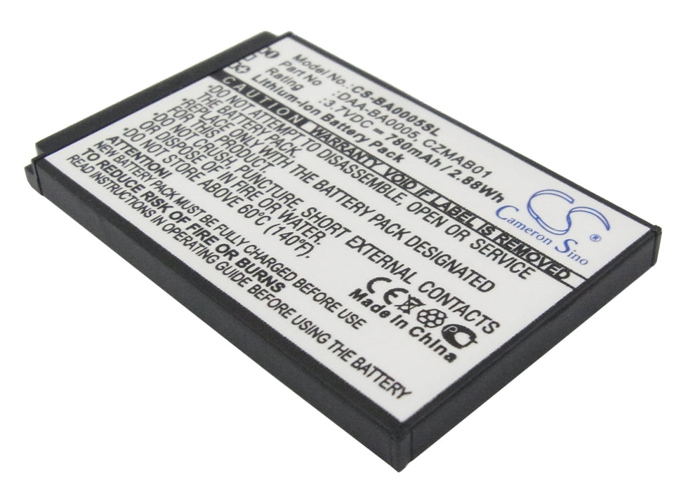 CS-BA0005SL : Battery for Creative Zen Micro, Zen Micro Photo, Zen Micro 5GB and others - Replaces Creative DAA-BA0005, 70PD000000039, BA20603R69900 and others
