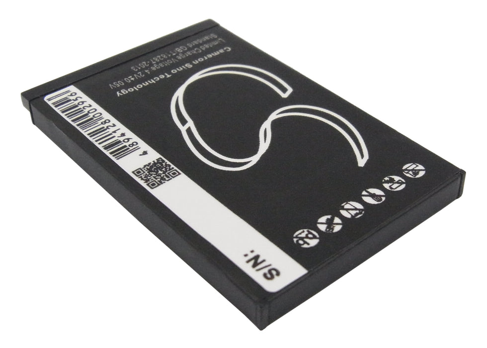 CS-BA0005SL : Battery for Creative Zen Micro, Zen Micro Photo, Zen Micro 5GB and others - Replaces Creative DAA-BA0005, 70PD000000039, BA20603R69900 and others