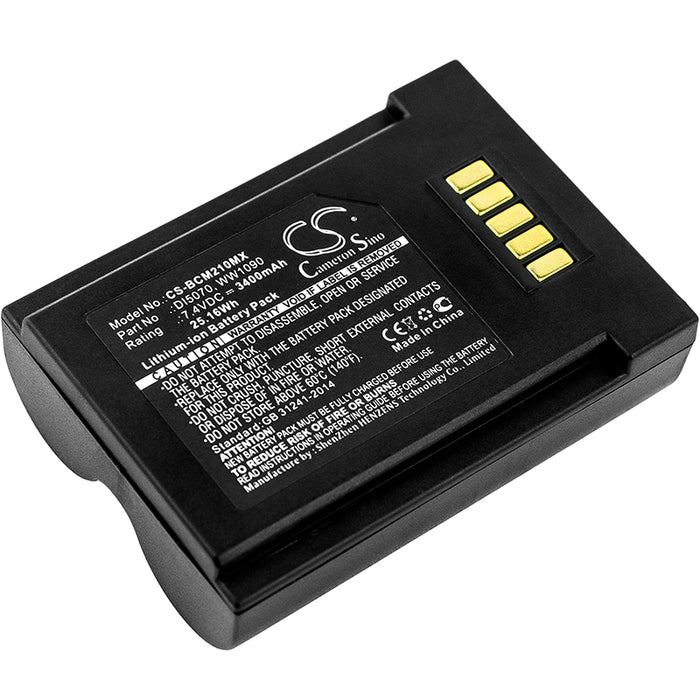 CS-BCM210MX : Battery for BCI SpectrO2 Pulse Oximeters, SpectrO2 10, SpectrO2 20 and others - Replaces BCI DI5070, WW1090