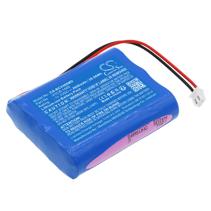 CS-BCV469MD : Battery for Biocare Vital Signs Monitor - Replaces Biocare HYLB-1469