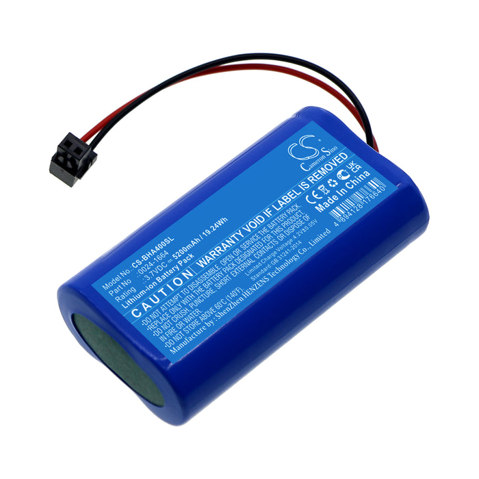 CS-BHA400SL : Battery for Bacharach PCA-400 - Replaces Bacharach 0024-1664