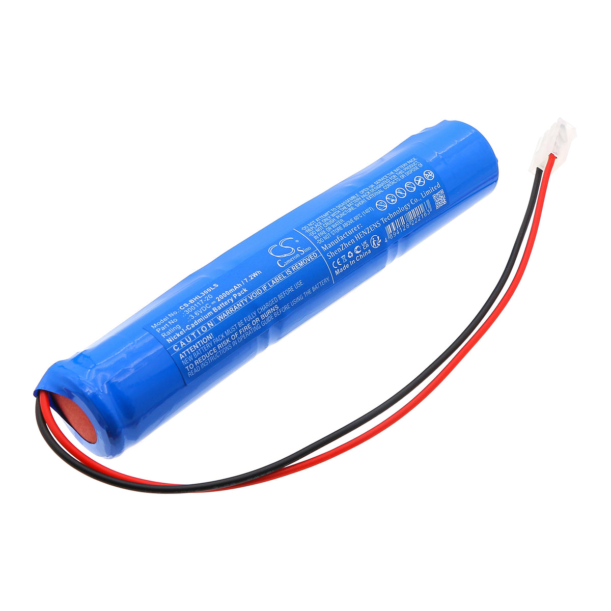 CS-BHL300LS : Battery for Beghelli 415213000 - Replaces Beghelli 30011 ...