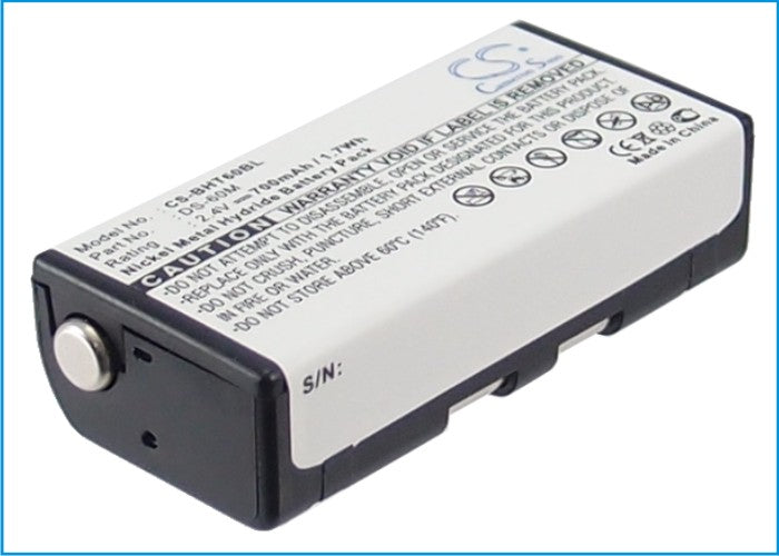 CS-BHT60BL : Battery for Denso BHT-6000, BHT 8000, B-60N - Replaces Denso DS-60M