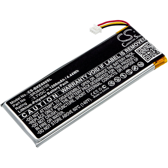 CS-BKE600SL : Battery for Becker Active 6, Active 6 LMU Plus, BE B40 and others - Replaces Becker SR3840100