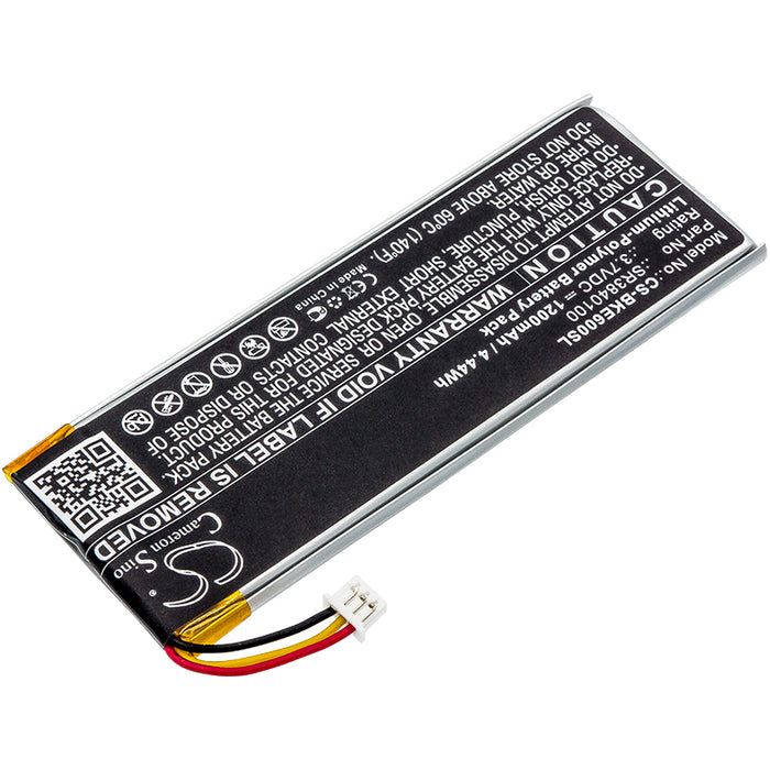 CS-BKE600SL : Battery for Becker Active 6, Active 6 LMU Plus, BE B40 and others - Replaces Becker SR3840100