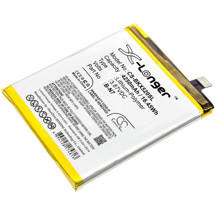 CS-BKX520SL : Battery for VIVO X50 Pro+, X50 Pro Plus, V2011A - Replaces VIVO B-N7