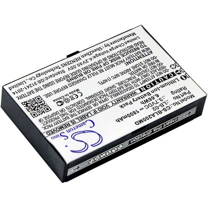 CS-BLA200MD : Battery for BIOLIGHT A2, A3, A4 and others - Replaces BIOLIGHT LB-02, 12-100-0001