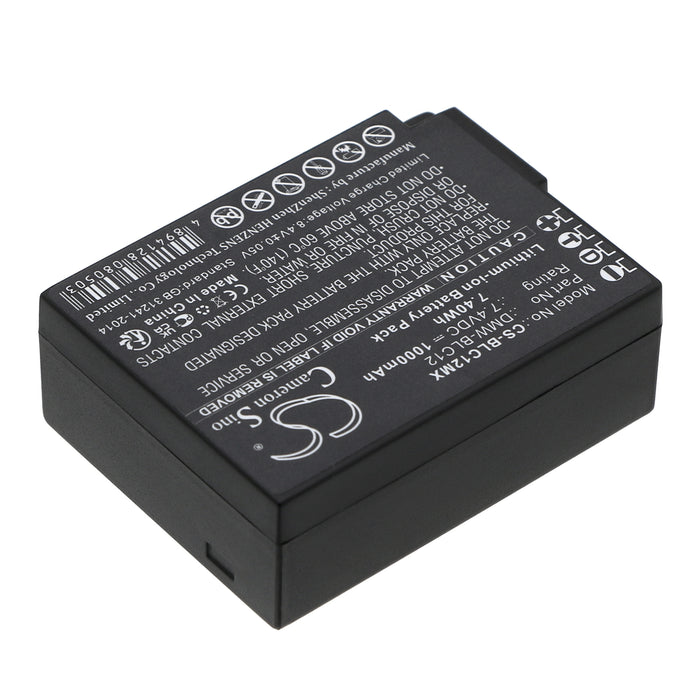 CS-BLC12MX : Battery for Leica V-Lux 4, Leica Q - Replaces Leica BP-DC12