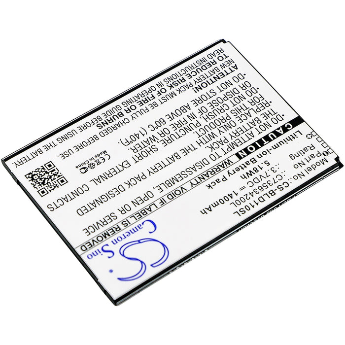 CS-BLD110SL : Battery for BLU Studio M HD, S110, S110L and others - Replaces BLU C735634200L