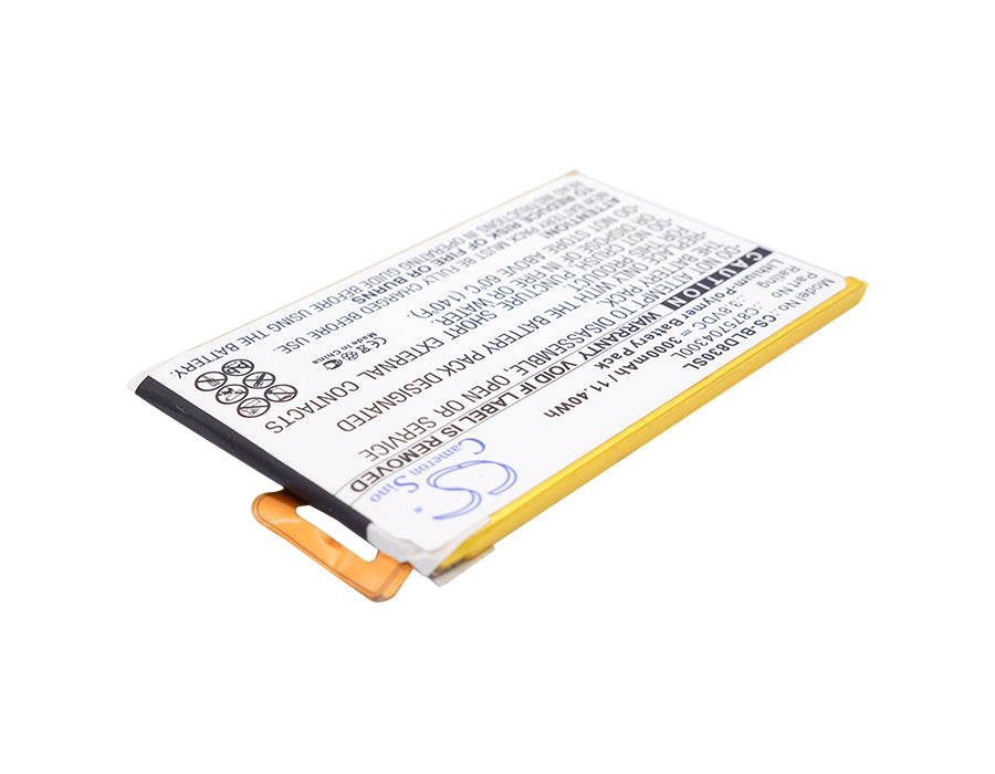 CS-BLD830SL : Battery for BLU Studio C, D830, D830U - Replaces BLU C875704300L