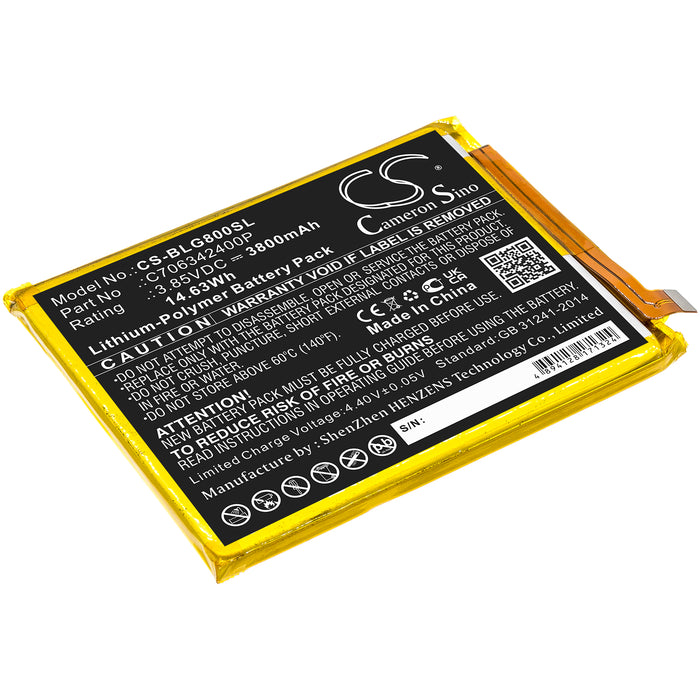 CS-BLG800SL : Battery for BLU G80, G0290ww - Replaces BLU C706342400P