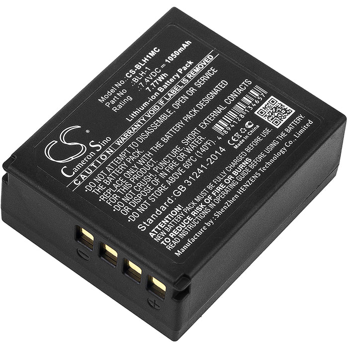 CS-BLH1MC : Battery for OLYMPUS E-M1 Mark II, OM-D, E-M1 and others - Replaces OLYMPUS BLH-1