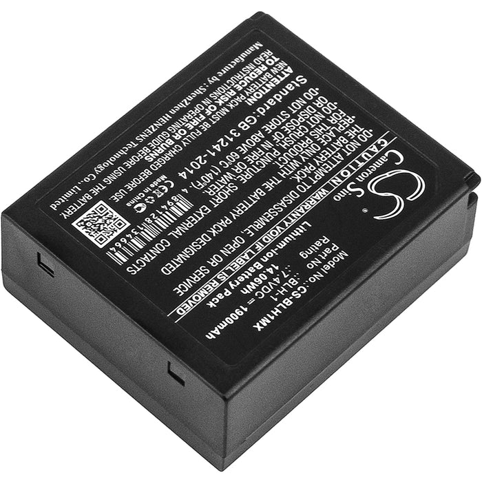 CS-BLH1MX : Battery for OLYMPUS E-M1 Mark II, OM-D, E-M1 and others - Replaces OLYMPUS BLH-1