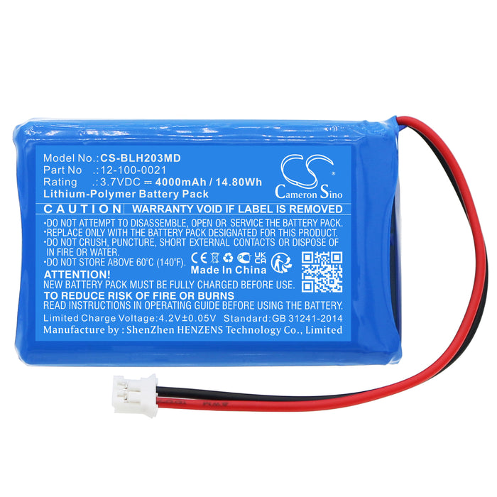 CS-BLH203MD : Battery for Biolight BLT-203 - Replaces Biolight 12-100-0021