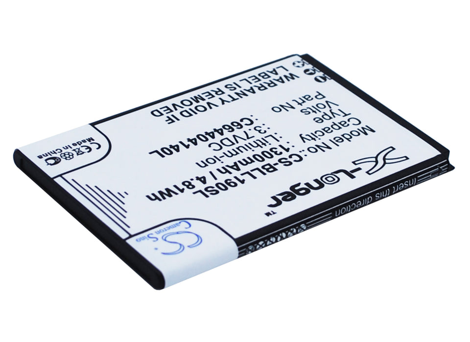 CS-BLL190SL : Battery for BLU Life Pay mini, L190L, L190U and others - Replaces BLU C664404140L, C664404140T