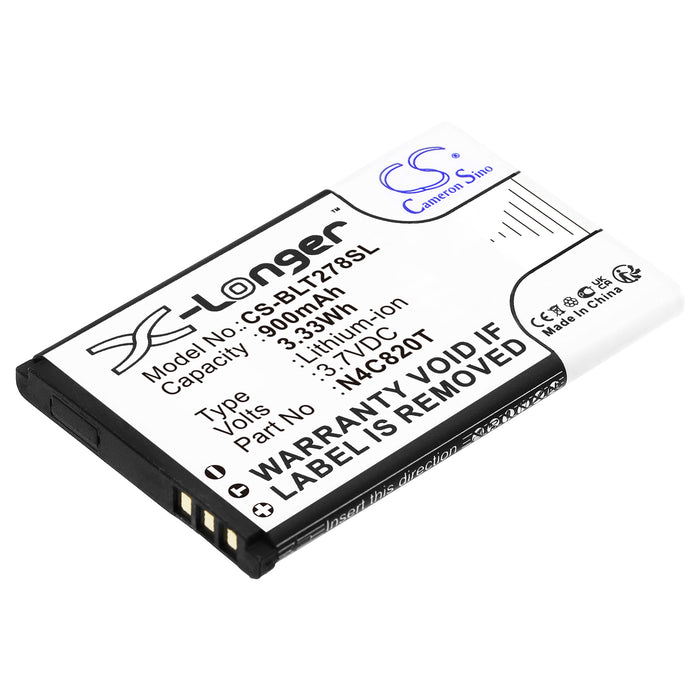 CS-BLT278SL : Battery for BLU Samba TV, T276T, T278X and others - Replaces BLU N4C820T, N4C600T, N5C900T and others