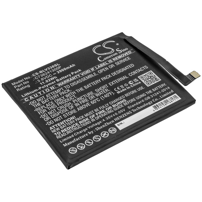 CS-BLV330SL : Battery for BLU Vivo XI, V0330WW, V0320VV - Replaces BLU C736241300P