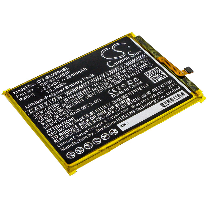 CS-BLV900SL : Battery for BLU V9, V0450UU, G8 G0170 - Replaces BLU C876345400P