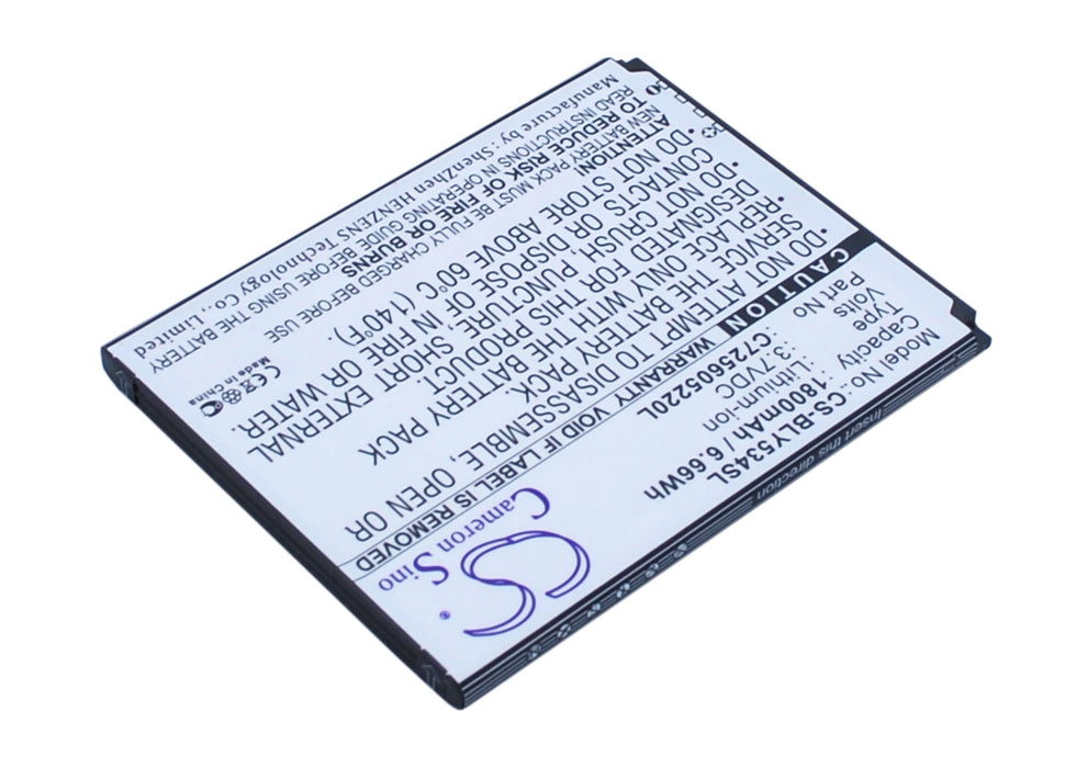 CS-BLY534SL : Battery for BLU Studio 5.0 HD, Studio 5.0 HD LTE, Y534Q - Replaces BLU C725605220L