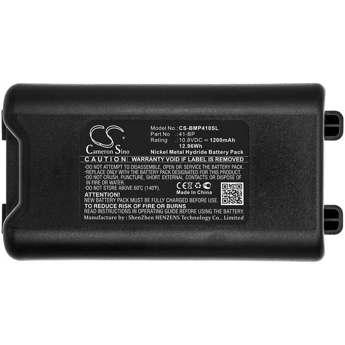 CS-BMP410SL : Battery for Brady BMP41, BMP61 - Replaces Brady 41-BP