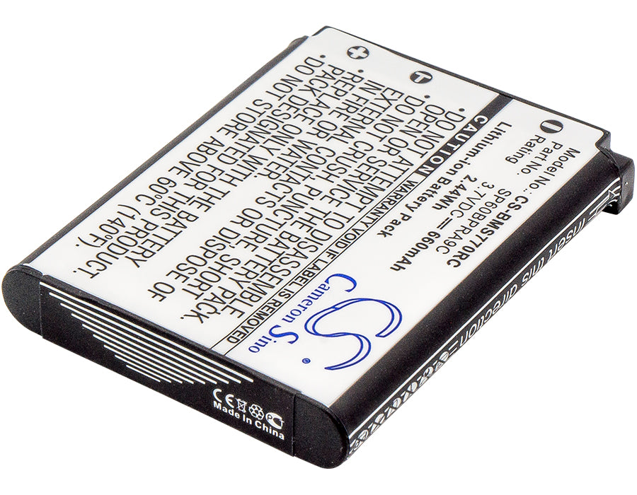 CS-BMS770RC : Battery for Sony Bluetooth Laser Mouse, VGP-BMS77 - Replaces Sony SP60BPRA9C, SP60, 4-268-590-02